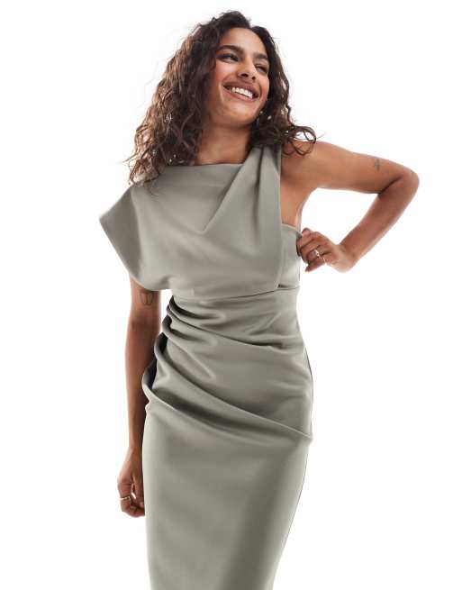 Petite asymmetric dress sale