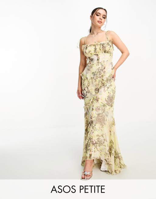 Asos petite floral dress best sale