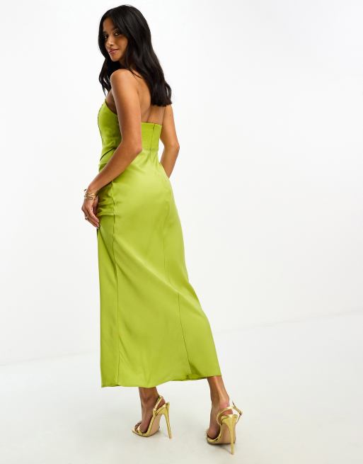 Petite bandeau 2025 maxi dress