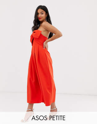 bandeau jumpsuit culotte
