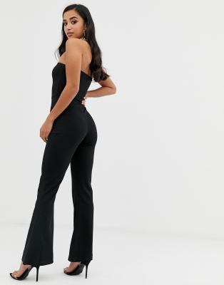 karen millen cinched waist jumpsuit