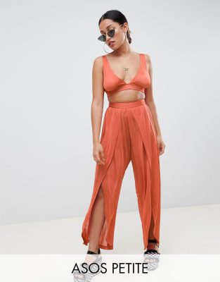 petite beach trousers