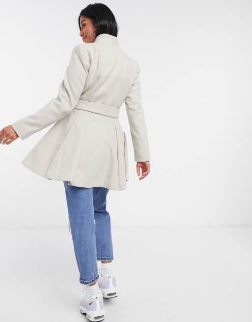 Asos hot sale skater coat