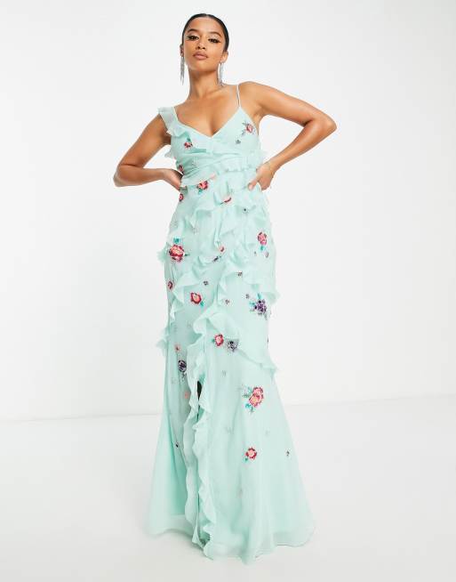 Asos petite outlet long evening gowns