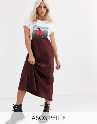 asos midi skirt petite