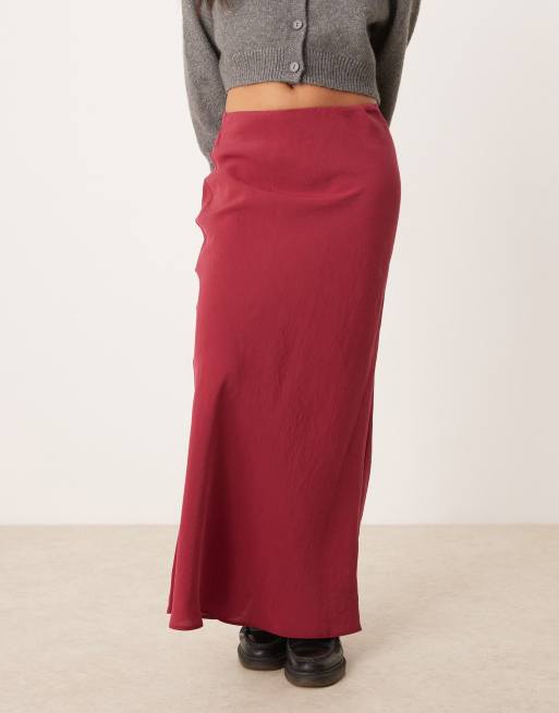 Asos petite maxi skirt online