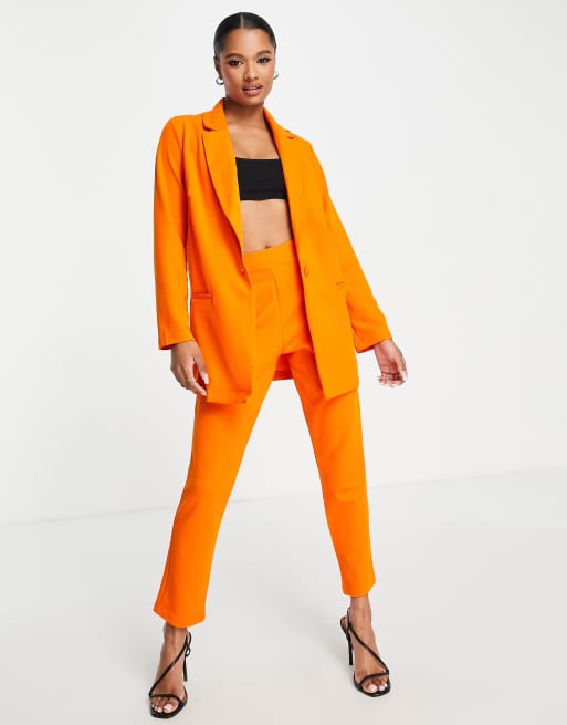 Tailleur orange best sale