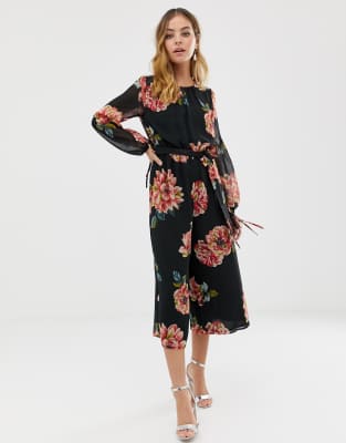 asos floral jumpsuit