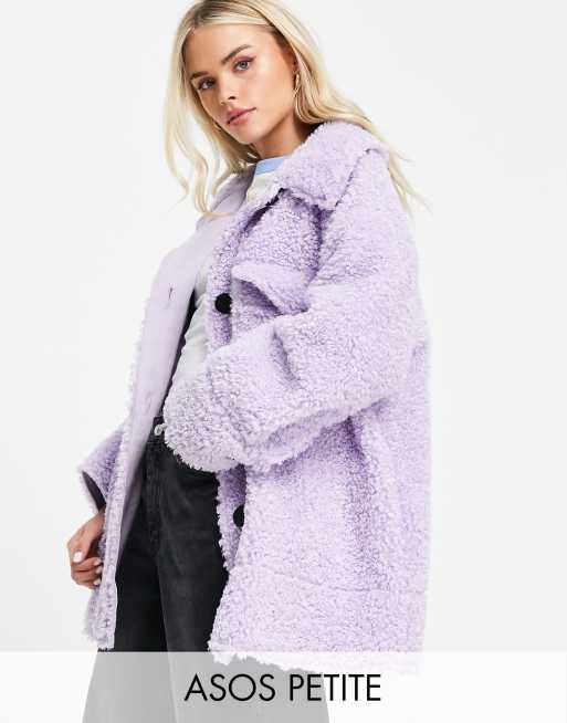 Asos lilac outlet coat