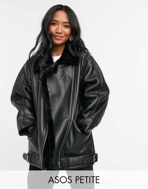 Aviator jacket womens asos sale