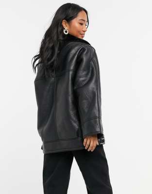 petite aviator jacket