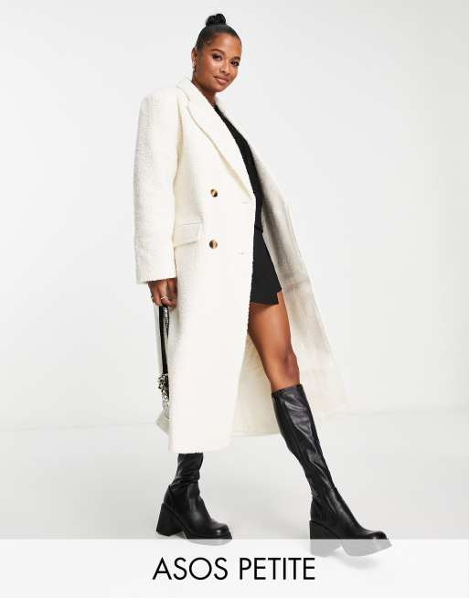 Asos cream outlet coat