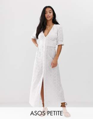 asos white dress petite