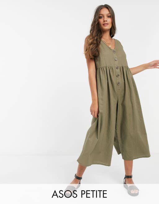 Asos store smock jumpsuit