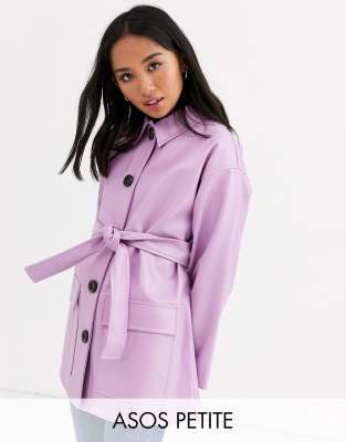 Asos lilac outlet coat