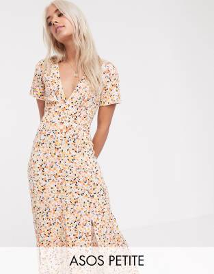 petite maxi tea dress