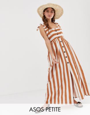 asos stripe maxi dress