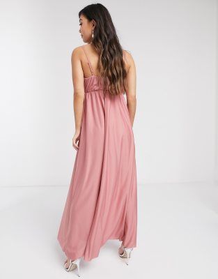 asos petite pink dress
