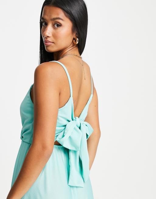 slim fit dress slacks Rozzano maxi dress in mint