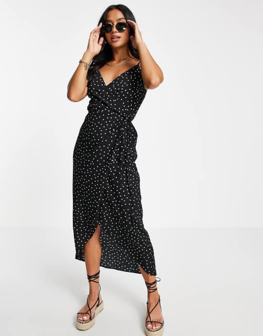 Polka dot dress asos best sale