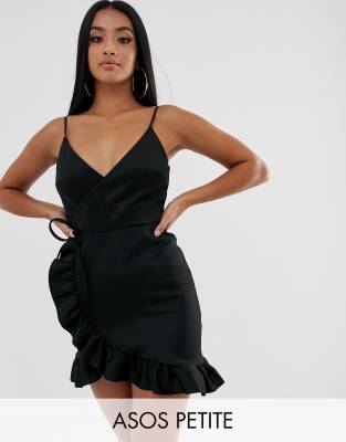 asos frill hem dress