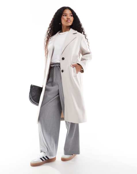 ASOS DESIGN Petite - Cappotto formale color crema - view 1