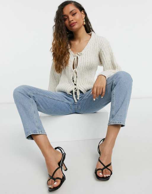 Asos hot sale cream cardigan