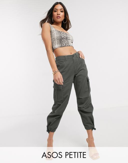 asos black cargo pants