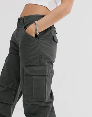 petite cargo jeans