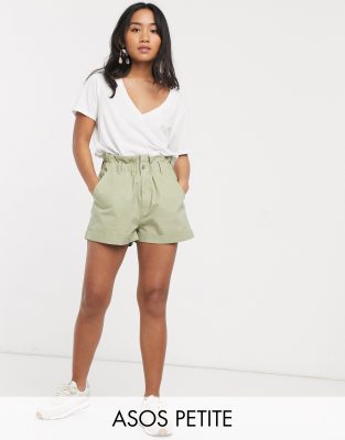 stone paper bag shorts