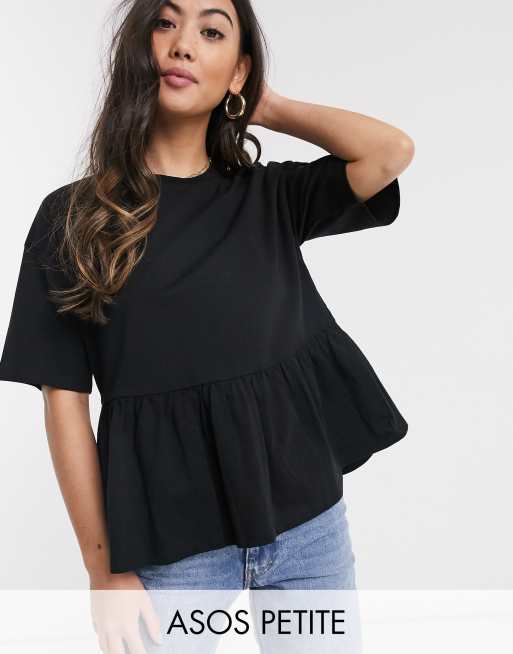 ASOS DESIGN Petite casual smock top | ASOS