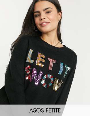 sparkly christmas jumper womens