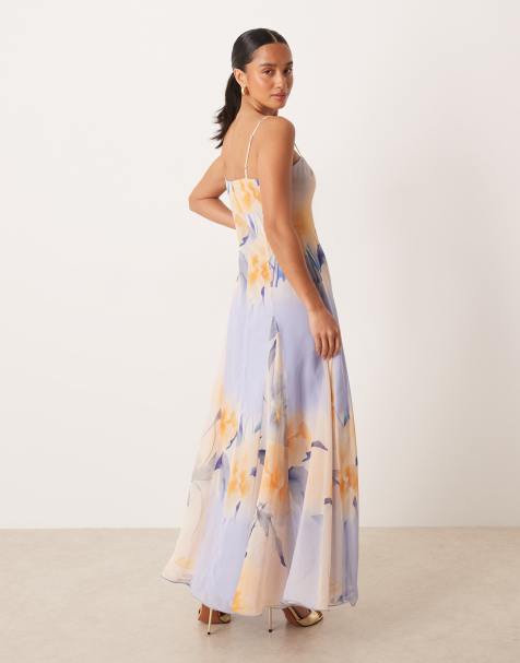 sachin and babi light blue dress Red Spaghetti Straps Cutout Beaded Mermaid Long Dress with Split, Red / 8