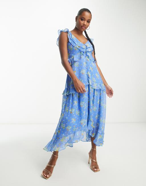 Ditsy dress clearance asos