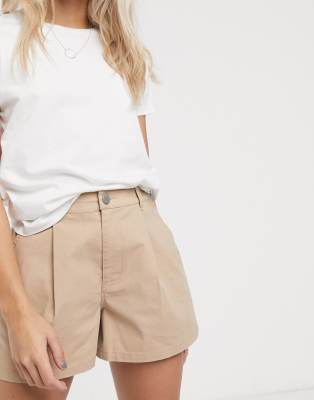 asos womens chino shorts