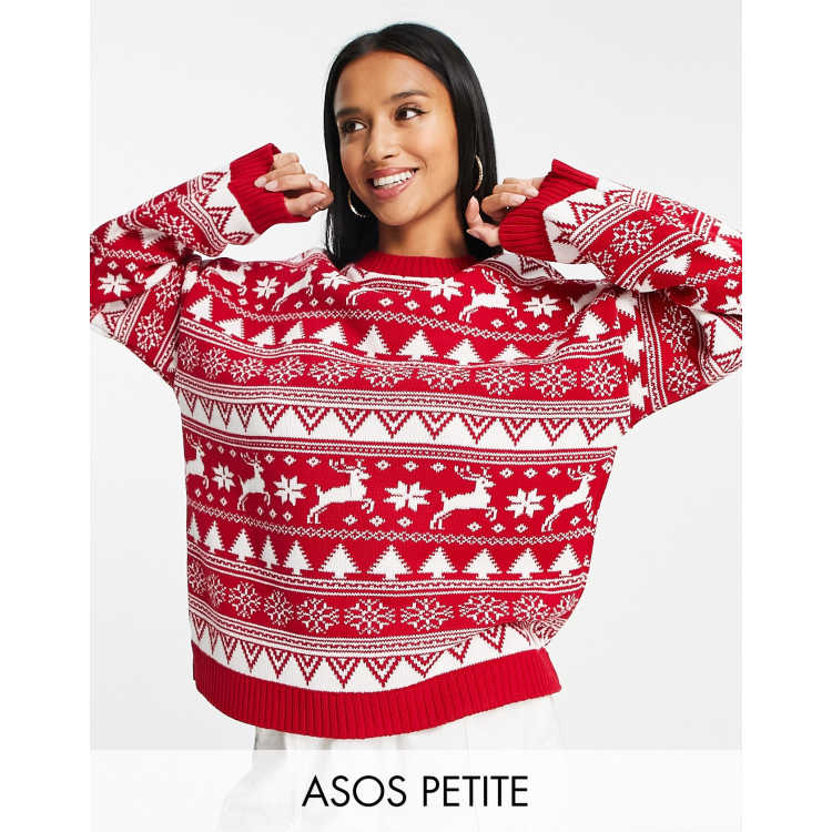 Patterned christmas outlet sweaters