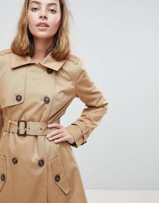 asos petite trench coat