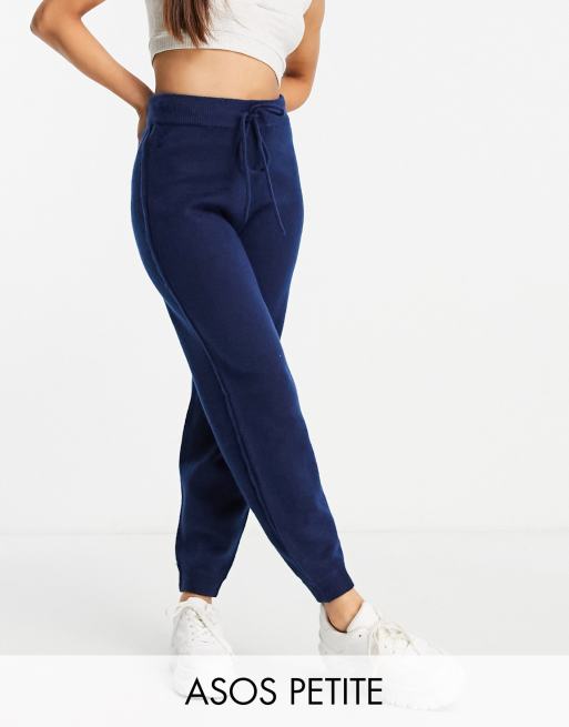 High waisted joggers petite hot sale