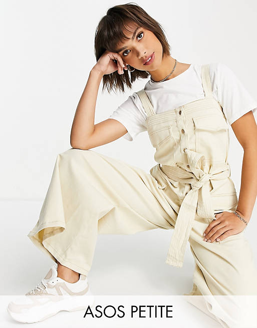 Overalls in stone Asos Women Clothing Dungarees 