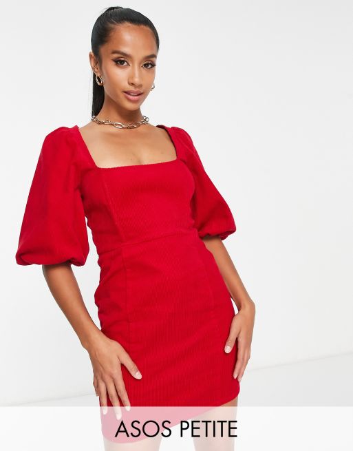 Asos red mini on sale dress