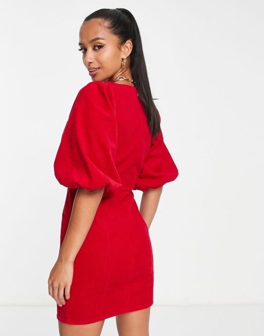 Asos petite store red dress