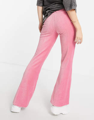 petite flare corduroy pants