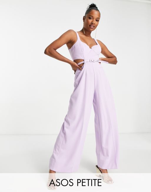 Petite store length jumpsuit