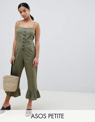 cotton petite jumpsuit