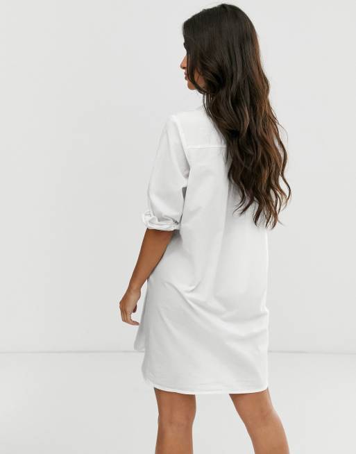 Asos white 2024 dress petite