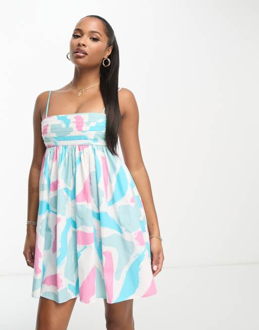 Blue store cotton sundress