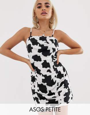 asos cow dress