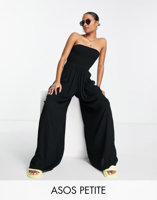 Strapless petite hot sale jumpsuit