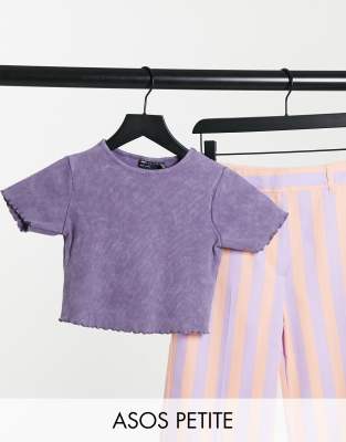 asos purple t shirt