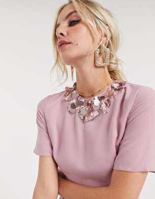 embellished tops asos